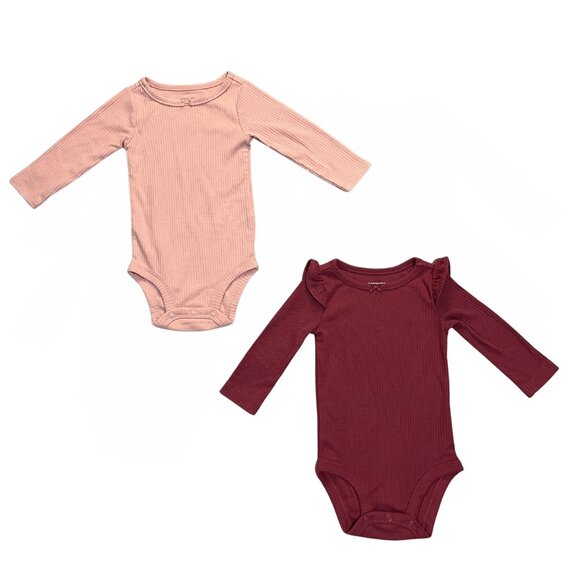 Carter's + More Baby Girl Clothes Lot 3–6M Bundle 7 Pc Bodysuit Sleepers Outfits - Picture 10 of 12